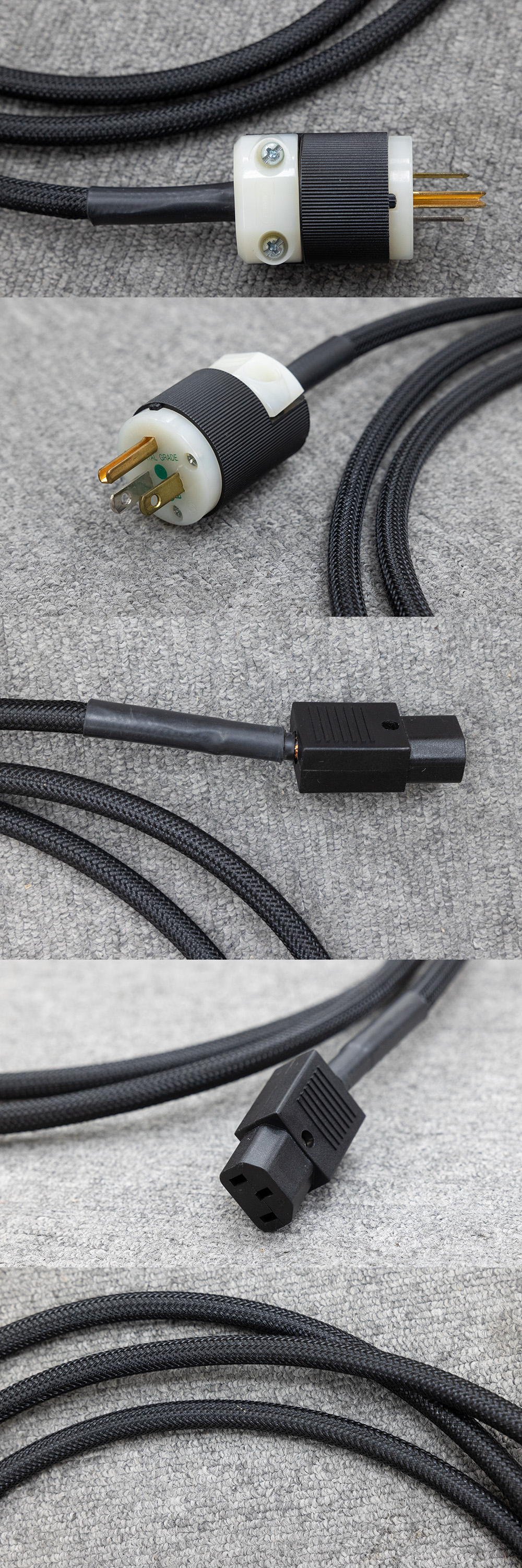 ◇ゴールドムンド Goldmund POWER CABLE 電源ケーブル2.5m - オーディオ機器