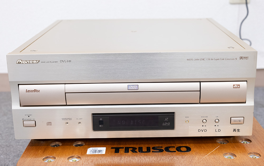 Pioneer DVD LDプレーヤー DVL-9 リモコン欠品 メンテ済み パイオニア