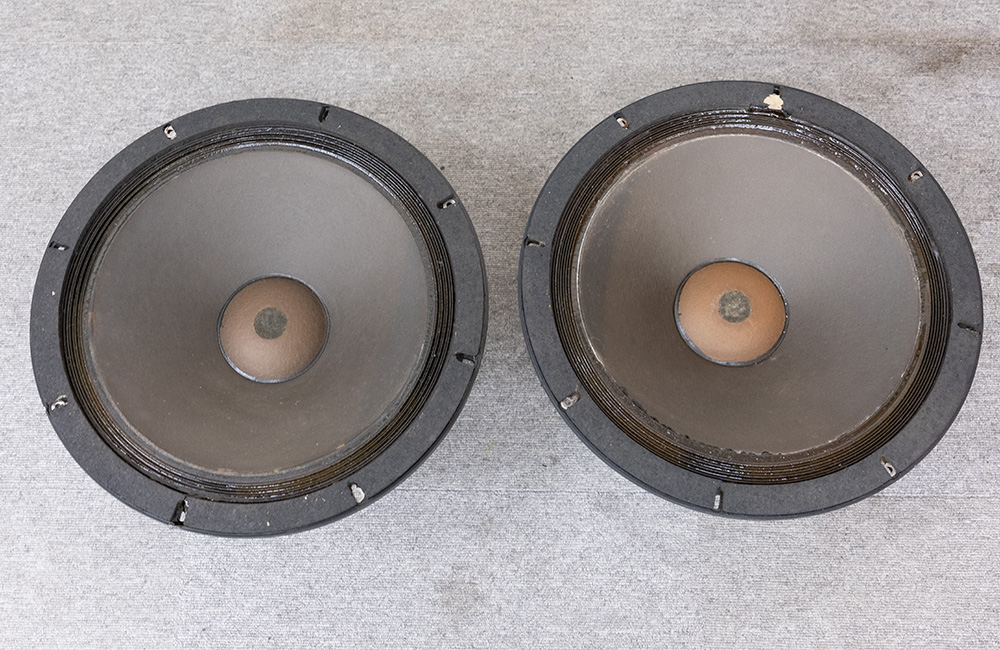 アルテック　スピーカー　416-8A ペアー ALTEC 416-8A Woofer Units Pair Working but Needs Attention USED F